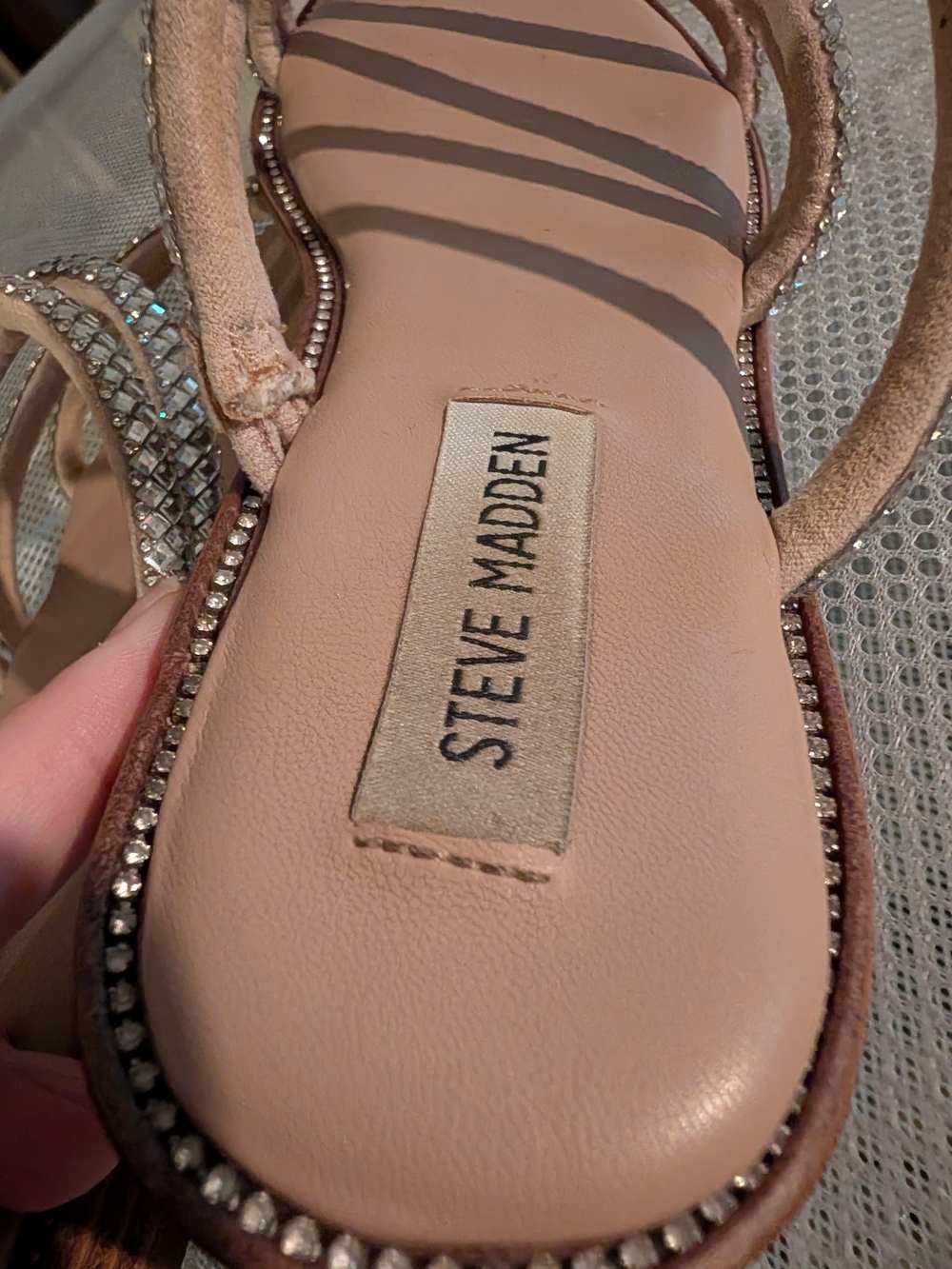 Steve Madden Rhinestone Strappy Sandal